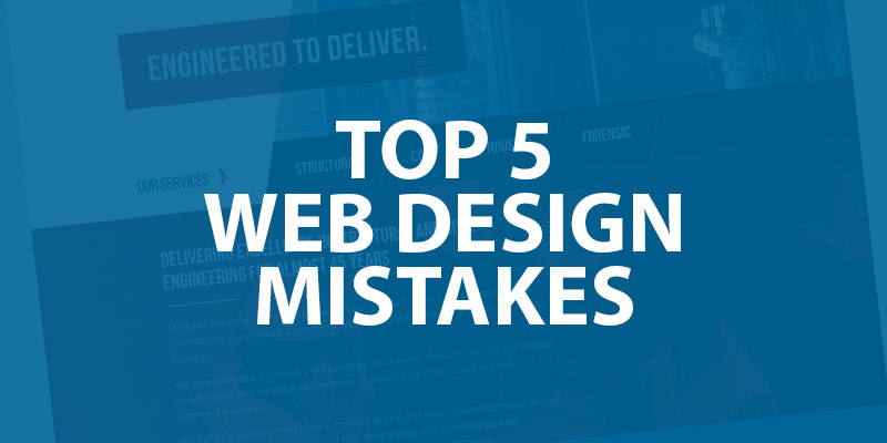 web design mistakes