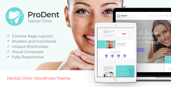 ProDent WordPress Theme