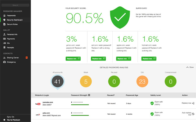 dashlane password manager