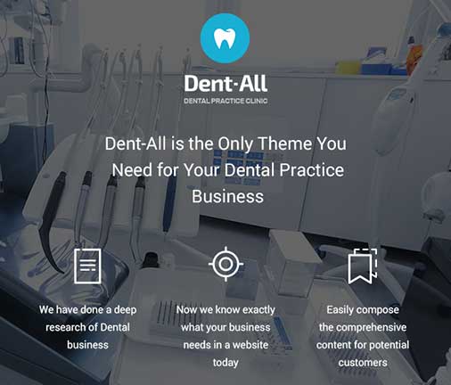 Dentall WordPress Theme