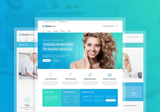 DentalClinic WordPress Theme