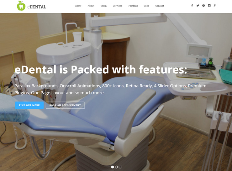 edental wordpress theme